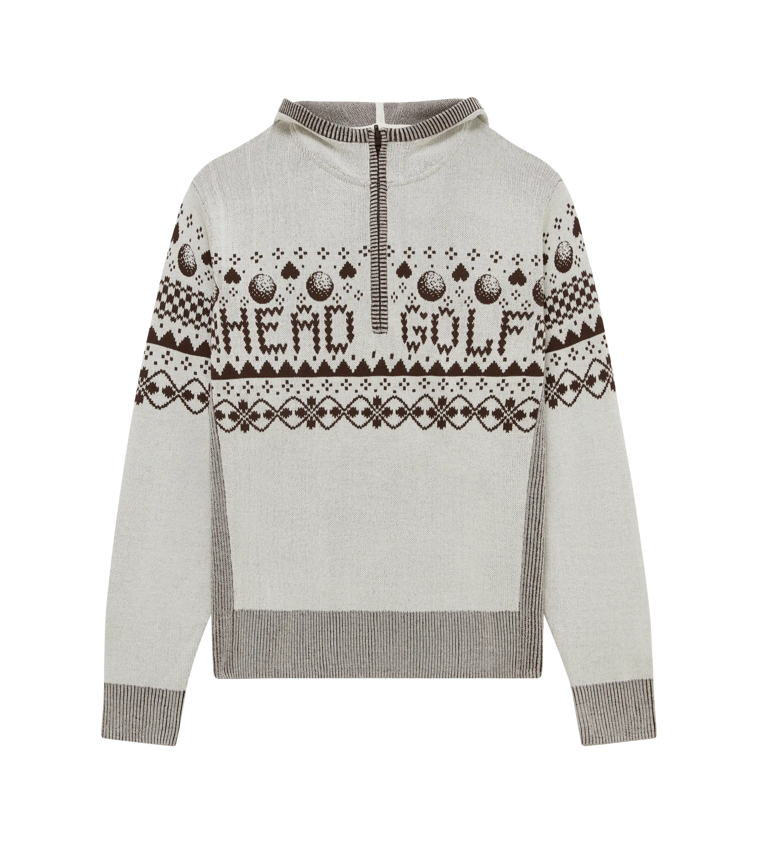 Knit Zip Hoodie