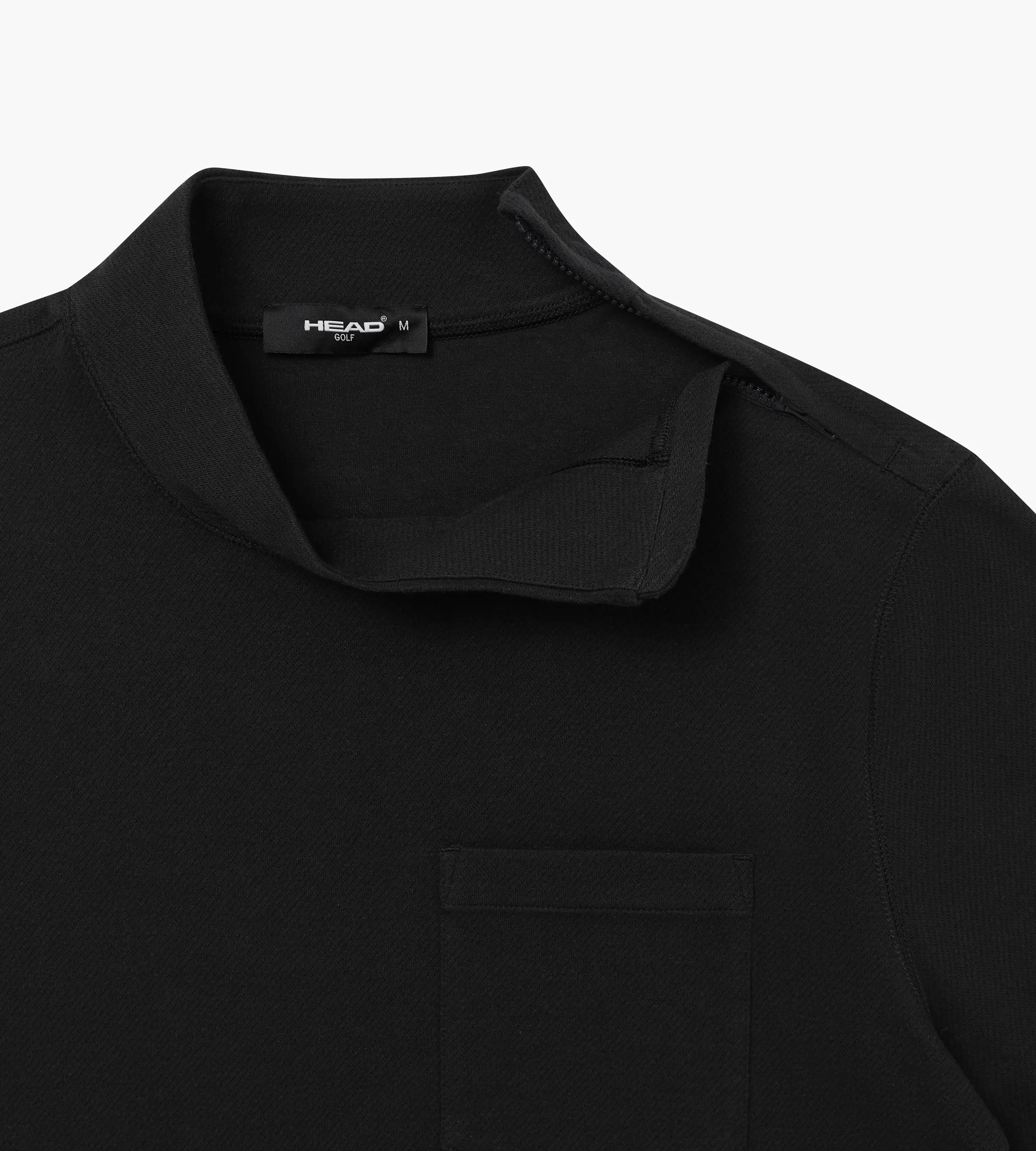 Zip Collar Sweatshirt