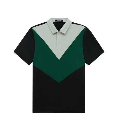 Color Block Polo